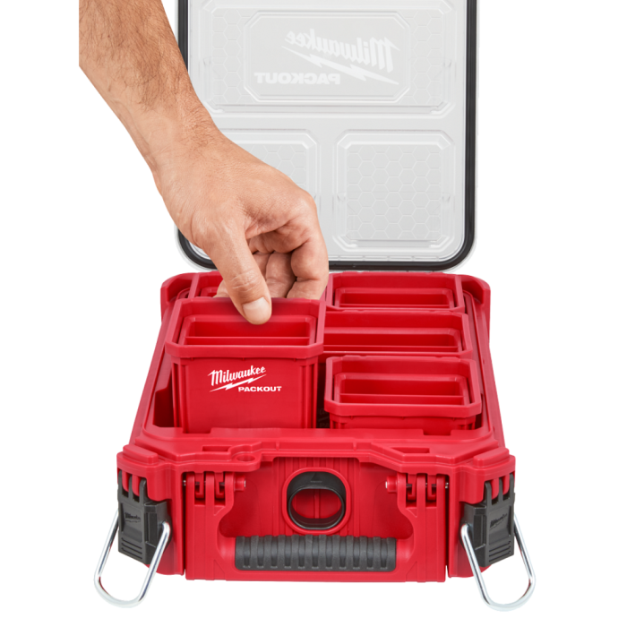 PACKOUT™ 小物収納 4x4 ネスティングビン 2個セット｜Milwaukee公式