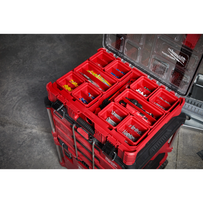 PACKOUT™ 小物収納 4x4 ネスティングビン 2個セット｜Milwaukee公式