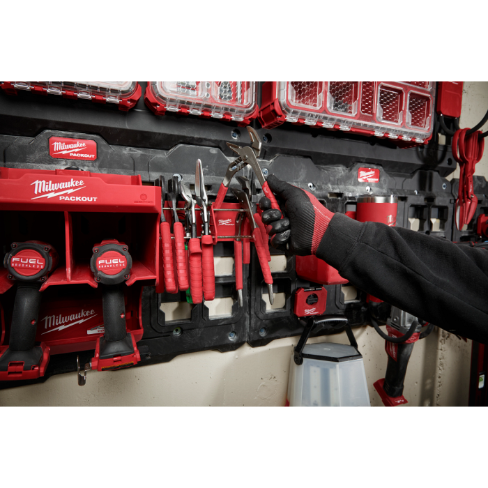 Milwaukee PACKOUT プライヤーラック 48-22-8340｜壁面収納に最適な高
