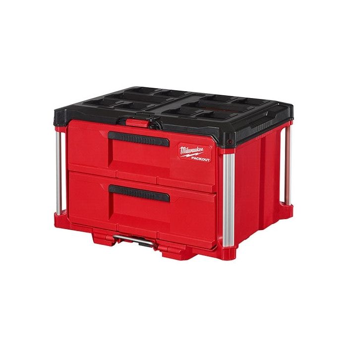 Milwaukee PACKOUT 2段引き出しツールボックス 48-22-8442 | 工具収納