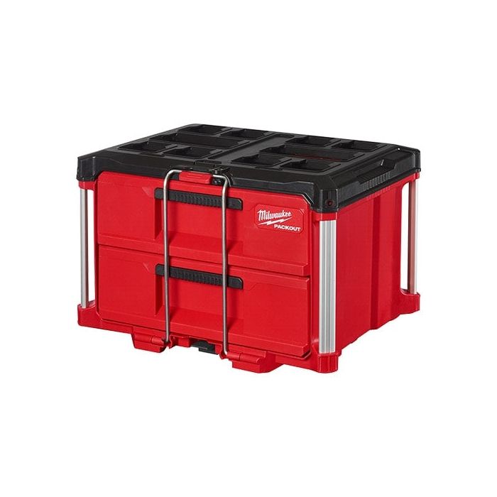 milwaukee ミルウォーキー 48-22-8442 PACKOUT 引き出し収納 2段 ツールボックス【町田店】 Milwaukee PACKOUT 2段引き出しツールボックス 48-22-8442 | 工具収納
