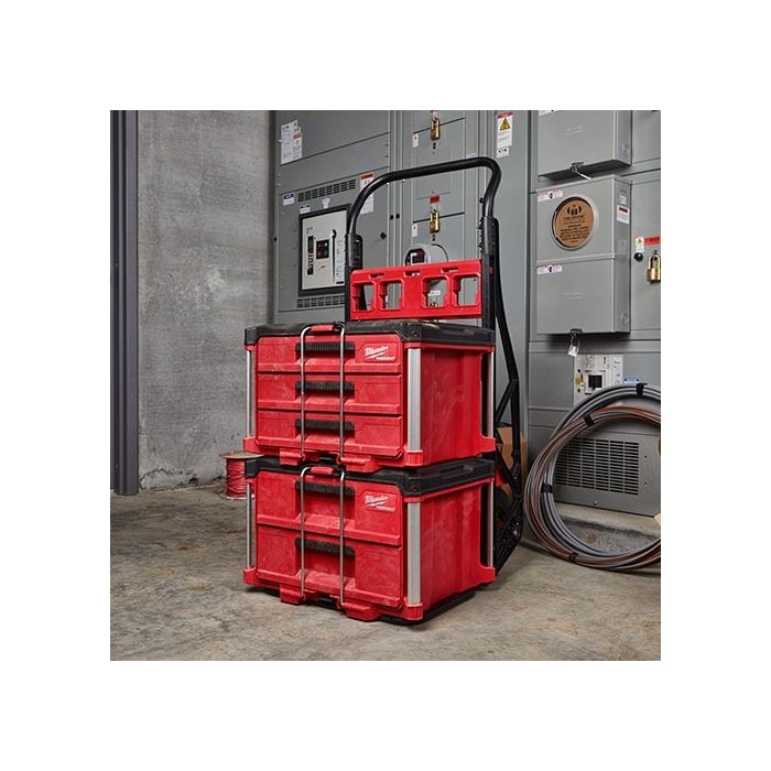 Milwaukee PACKOUT 2段引き出しツールボックス 48-22-8442 | 工具収納