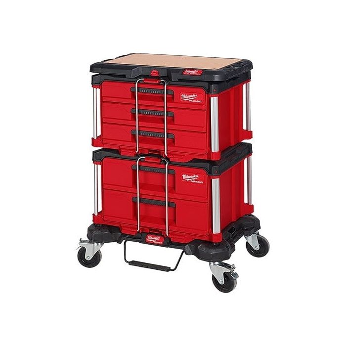 Milwaukee PACKOUT 2段引き出しツールボックス 48-22-8442 | 工具収納