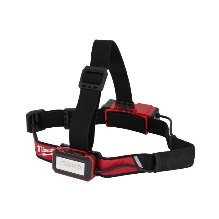 Milwaukee REDLITHIUM USB ヘッドランプ｜薄型・高輝度・充電式｜L4