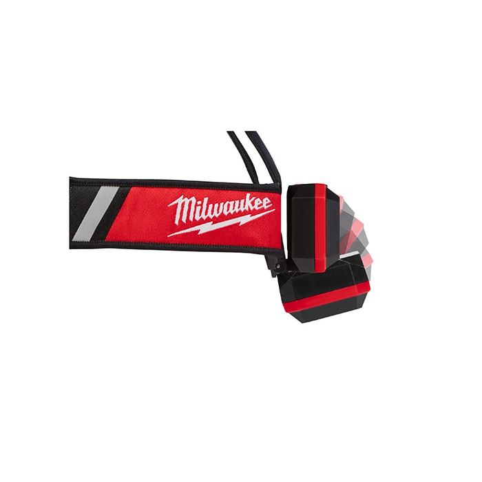 Milwaukee REDLITHIUM USB ヘッドランプ|薄型・高輝度・充電式|L4 Milwaukee REDLITHIUM USB ヘッドランプ|薄型・高輝度・充電式|L4