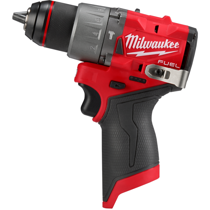 SG00001 訳アリ品 Milwaukee ミルウォーキー 未使用 インパクトドライバー、ドリルドライバー、バッテリー、充電器付き M12FPP2A2-632  レッド　ブラック [1000027753940] Milwaukee M12 FUEL Gen 3 ハンマードリル M12 FPD2-0X0 JP｜高トルク