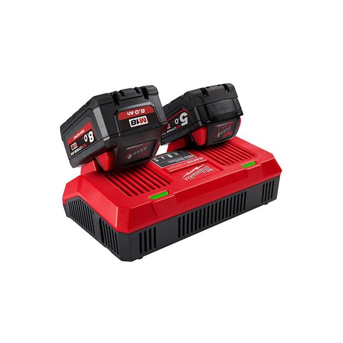 Milwaukee M18 DFC JP｜M18 デュアルベイ急速充電器｜2台同時充電対応 