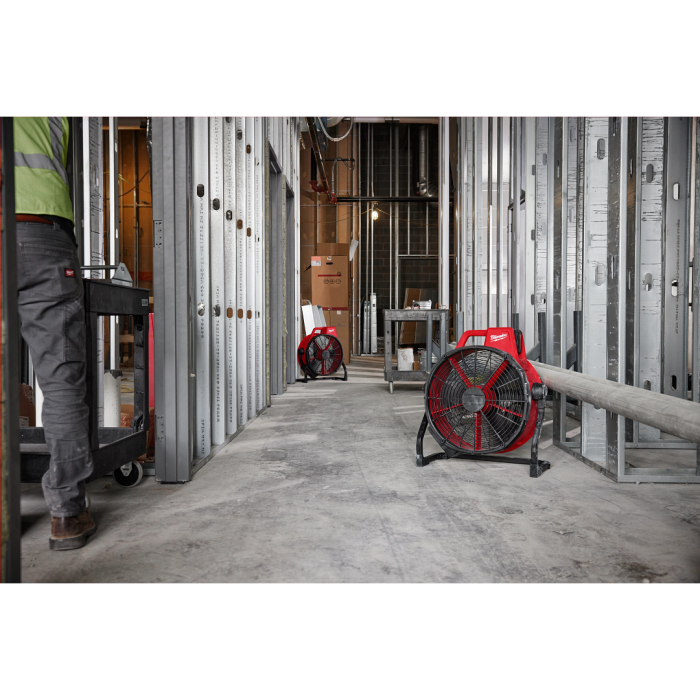 Milwaukee M18 ARFHP-0｜高風量コードレスエアファン｜M18シリーズ現場