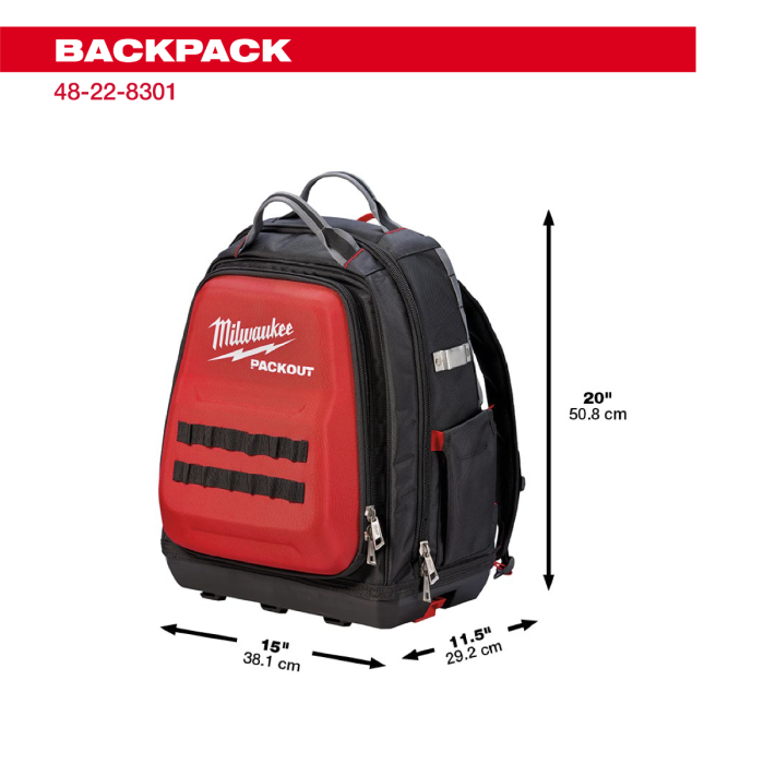 PACKOUT バックパック｜48-22-8301｜Milwaukee Tool Japan公式｜収納 