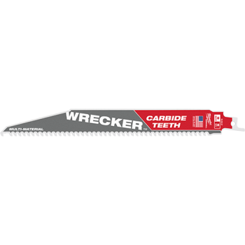 WRECKER 解体用カーバイドレシプロソーブレード 6TPI 230mm (1本)