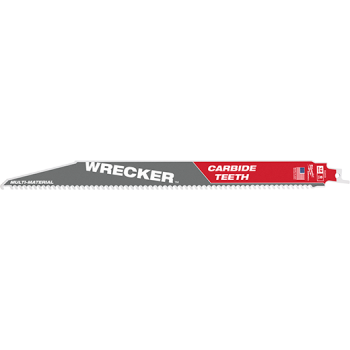 WRECKER 解体用カーバイドレシプロソーブレード 6TPI 300mm (1本)