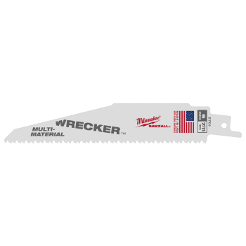 WRECKER 解体用レシプロソーブレード 7/11TPI 150mm (5本パック)