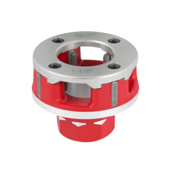 鋼管用チェーザ（4枚）付ダイヘッド 1-1/4"（32A）