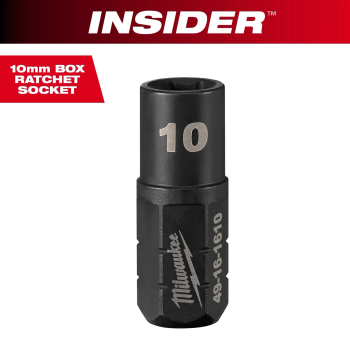 INSIDER™ パススルーラチェット専用ソケット（貫通タイプ） 10mm