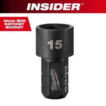 INSIDER™ パススルーラチェット専用ソケット（貫通タイプ） 15mm